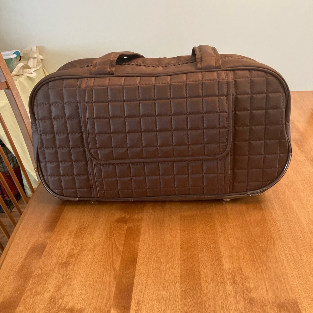 Lug chocolate brown travel bag